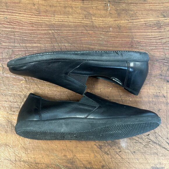 Mephisto Korie Black Leather Slip-On Shoe 7.5 - Picture 6 of 12